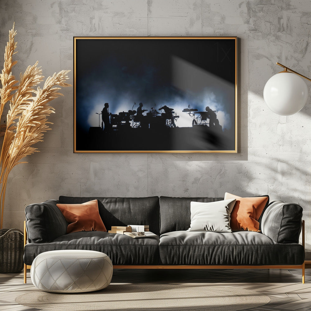 The band. - Poster / Art Print - interiör