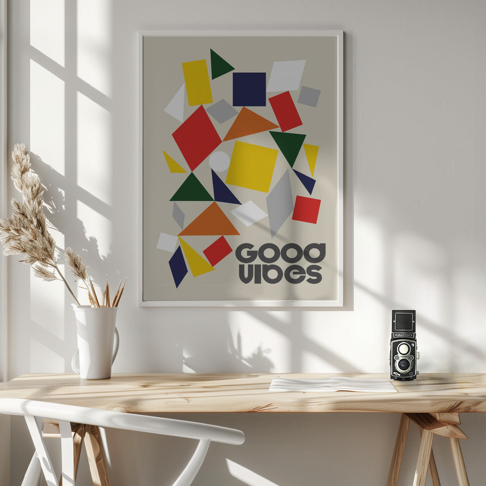 Good Vibes Pieces - Poster / Art Print - interiör