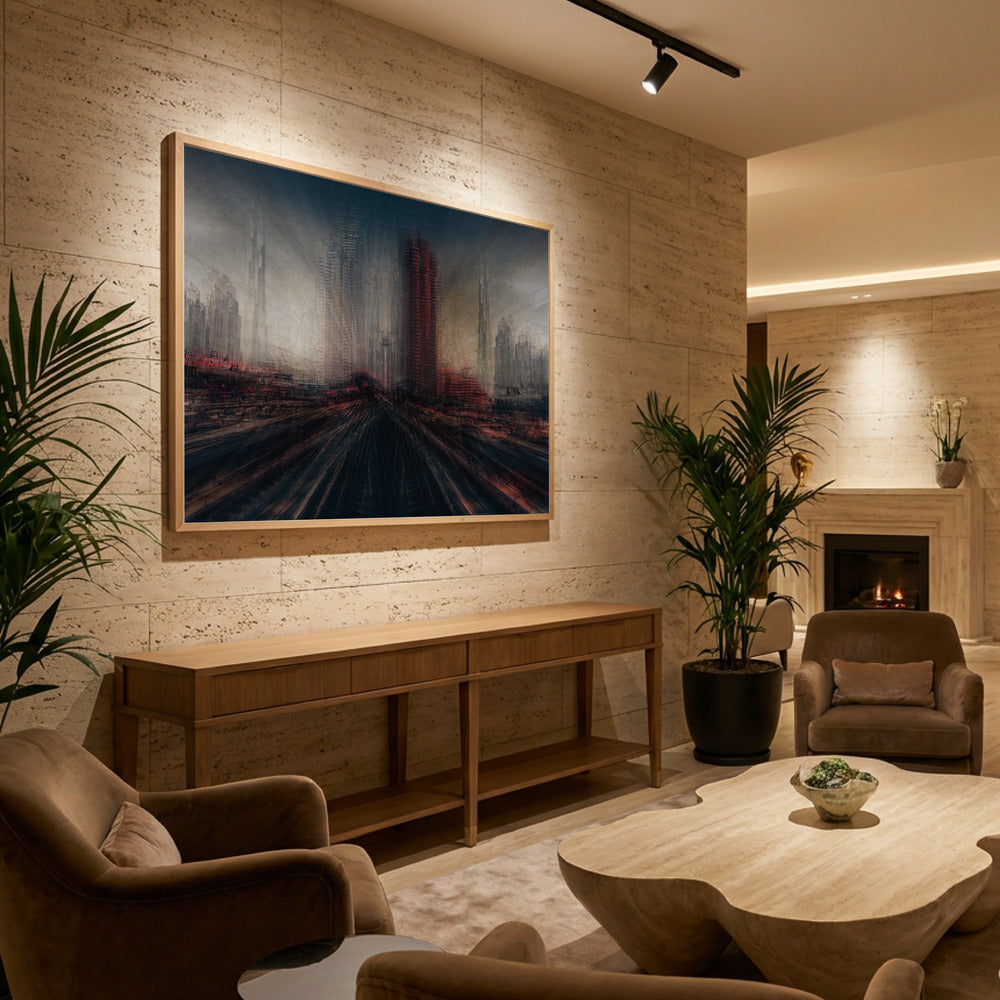 Dubai Station - Poster / Art Print - interiör