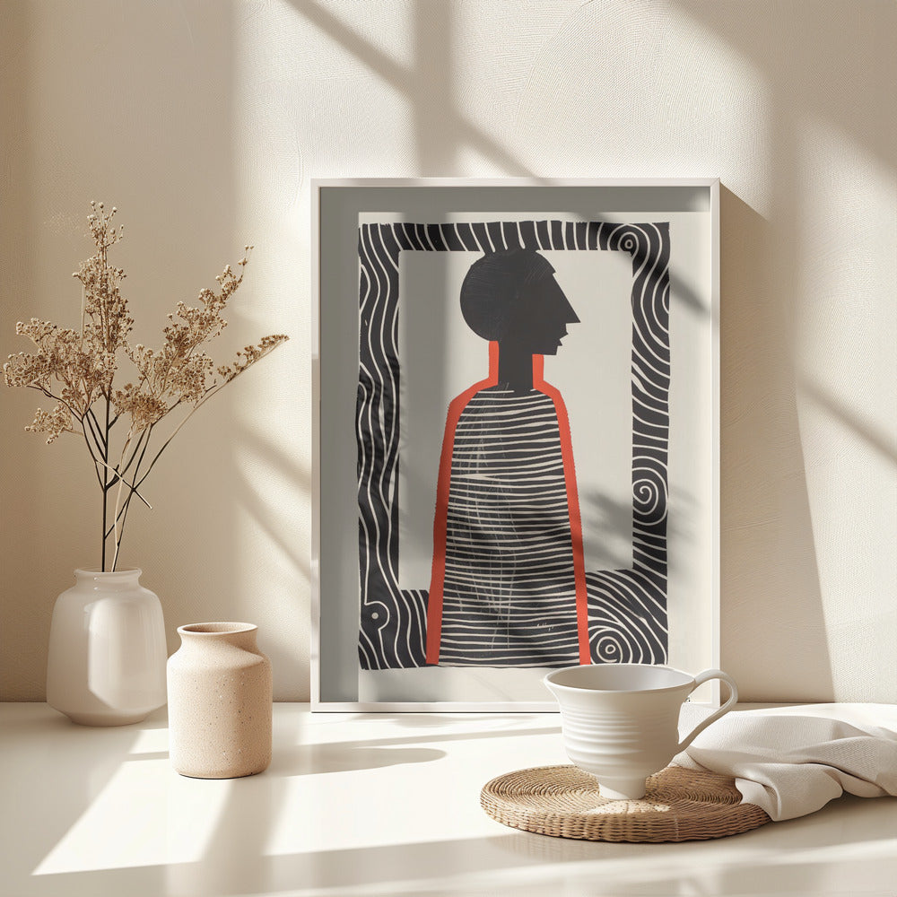 Contrast In Solitude - Poster / Art Print - interiör