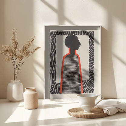 Contrast In Solitude - Poster / Art Print - interiör