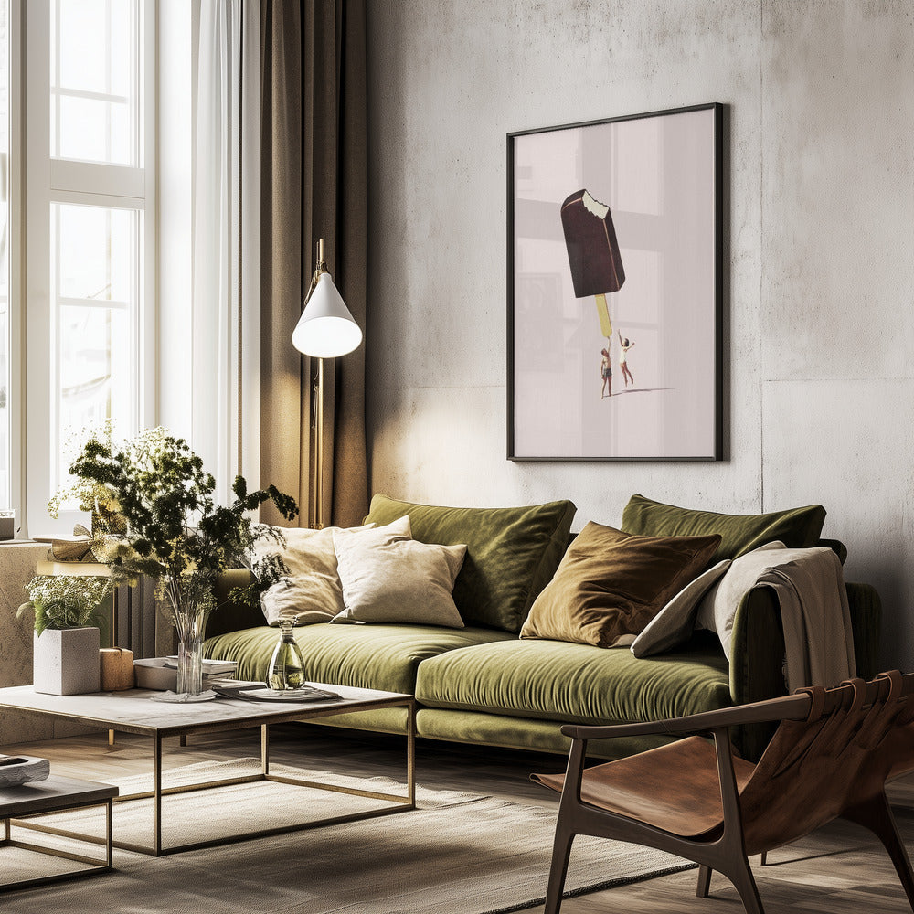 You treat me well - Poster / Art Print - interiör