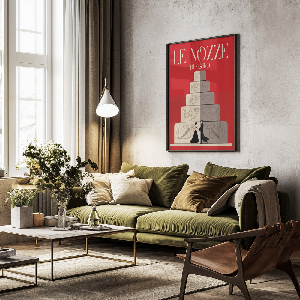 Le Nozze Di Figaro - Poster / Art Print - interiör