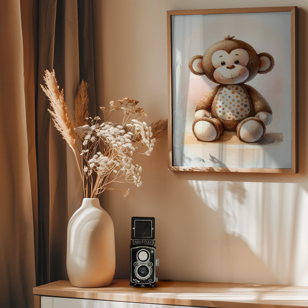 Monkey - Poster / Art Print - interiör