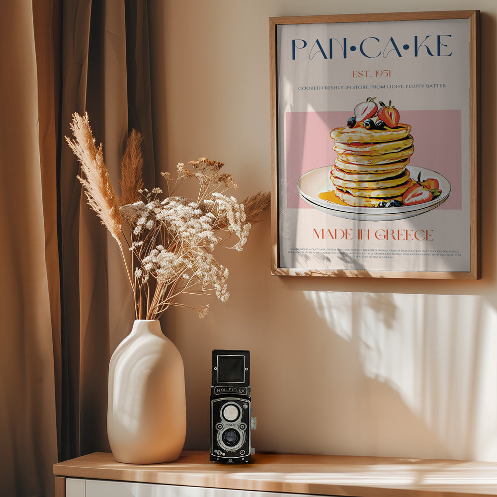 Pancake - Poster / Art Print - interiör