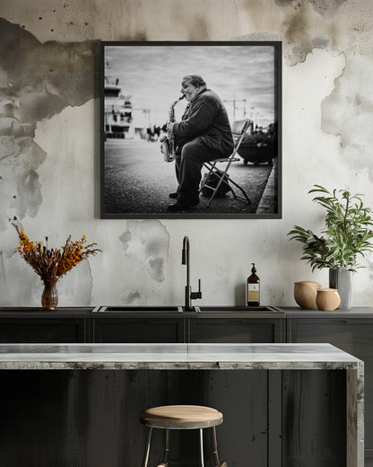 Sax - Poster / Art Print - interiör