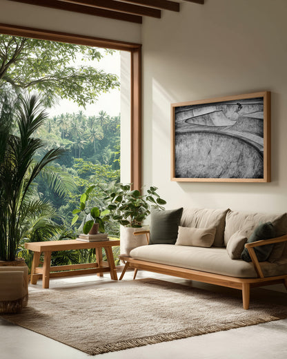 Concrete slider - Poster / Art Print - interiör