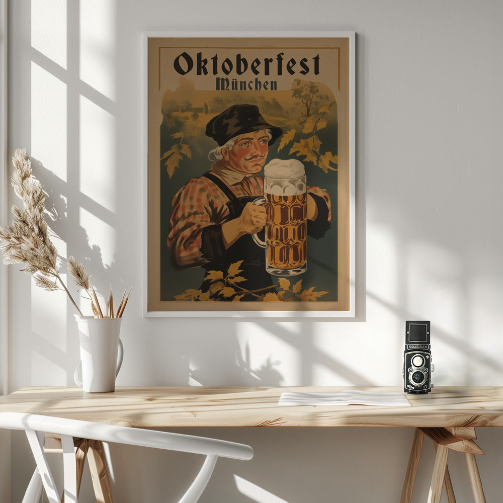 Oktoberfest Munich - Poster / Art Print - interiör