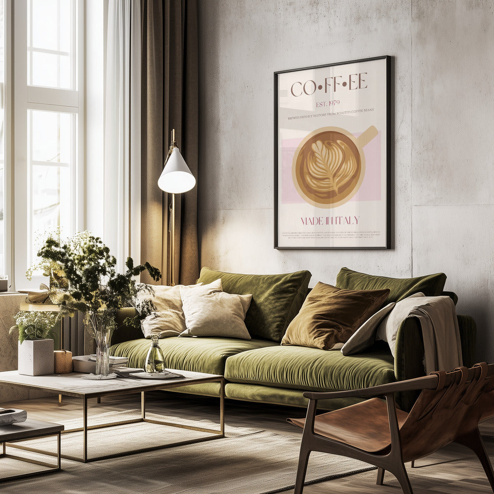 Coffee - Poster / Art Print - interiör
