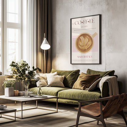Coffee - Poster / Art Print - interiör