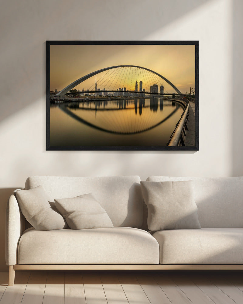 Dubai Water Canal - Poster / Art Print - interiör