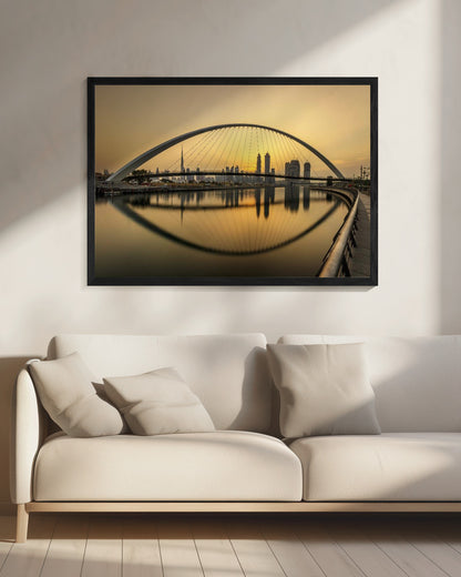 Dubai Water Canal - Poster / Art Print - interiör