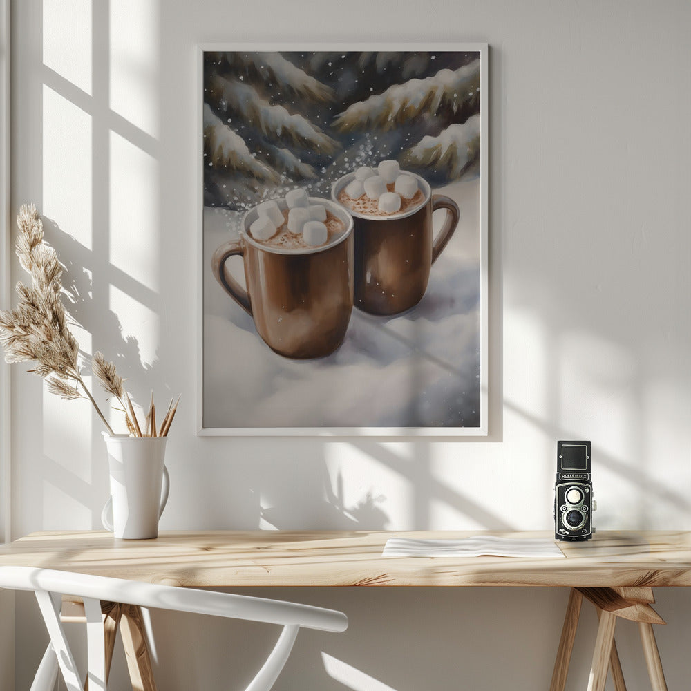 Hot Cocoa - Poster / Art Print - interiör
