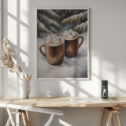 Hot Cocoa - Poster / Art Print - interiör