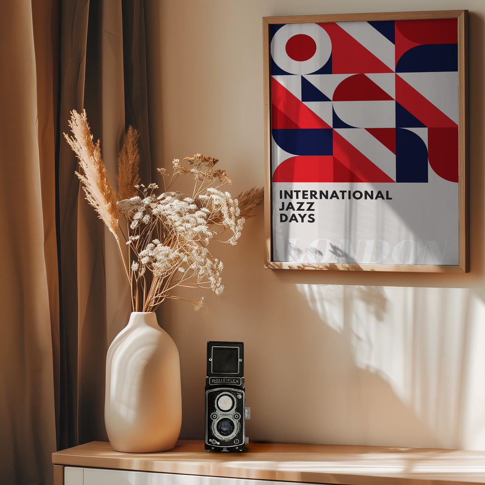 Jazz Days London - Poster / Art Print - interiör