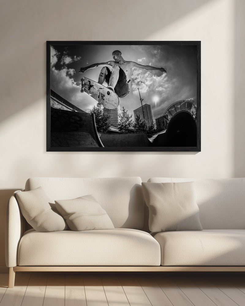 Sam Taeymans performing at "Den Dam" - Poster / Art Print - interiör