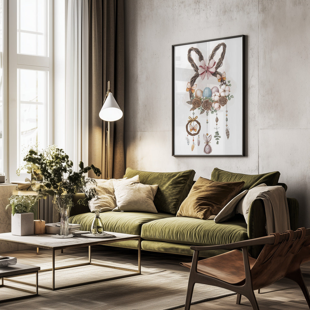 Dreamcatcher Easter - Poster / Art Print - interiör