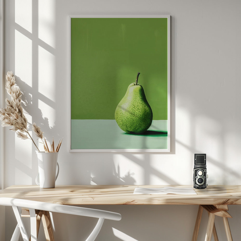 Pear - Poster / Art Print - interiör