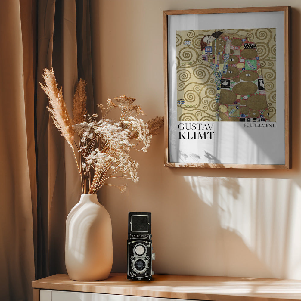 Fulfillment (1910–1911) Poster 2 - Poster / Art Print - interiör