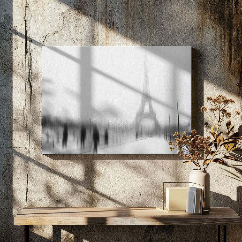 A cold winter - Poster / Art Print - interiör