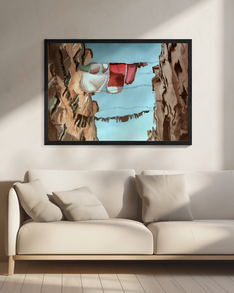 city mirror - Poster / Art Print - interiör