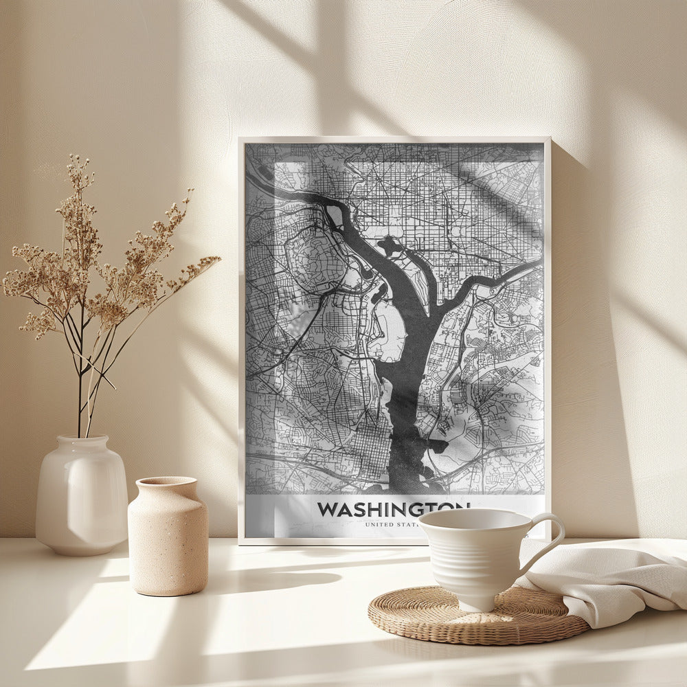 Washington - Poster / Art Print - interiör