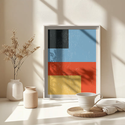Minimal Abstract Shapes Series #15 - Poster / Art Print - interiör