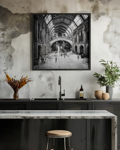 Natural History Museum of London - Poster / Art Print - interiör