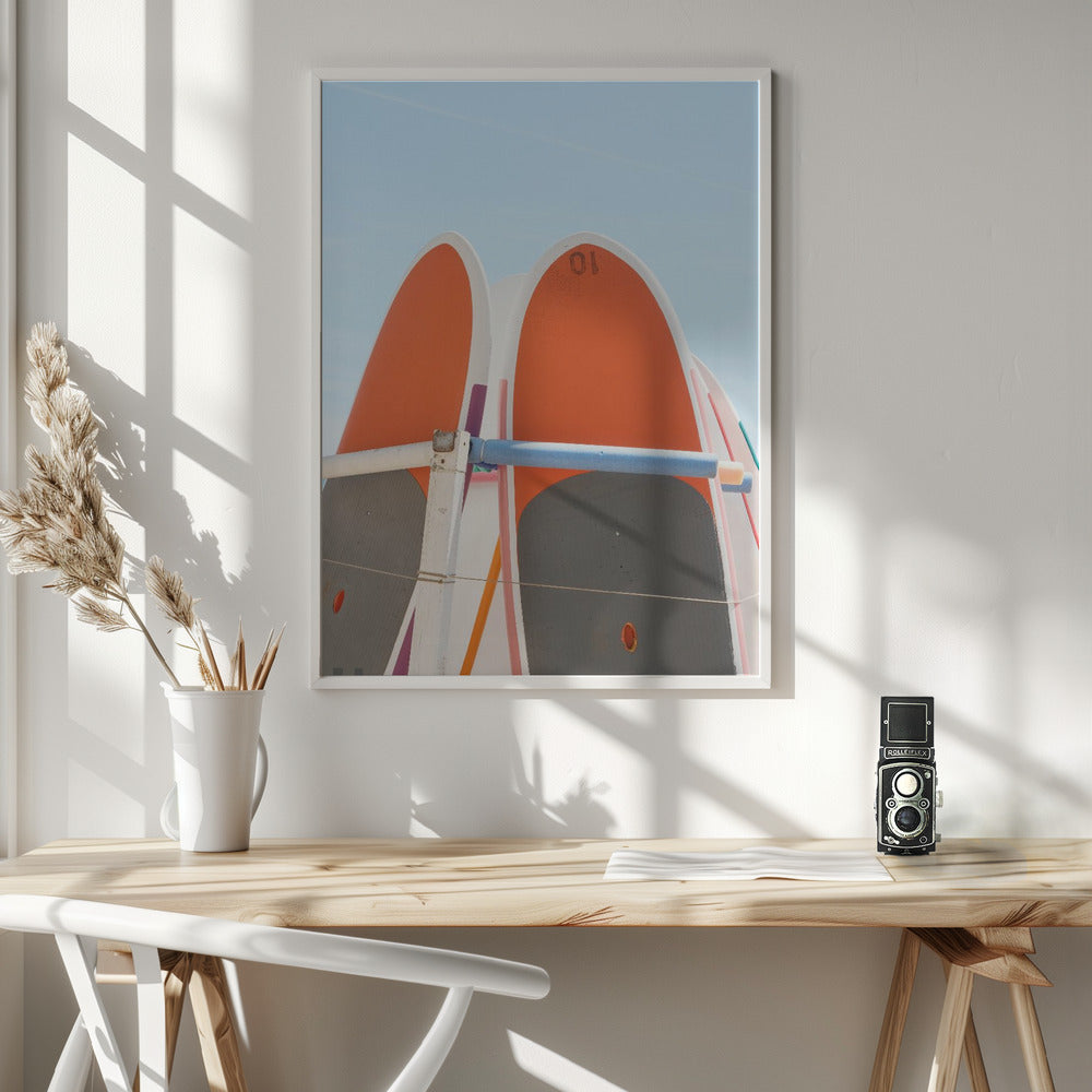 Beach Surf - Poster / Art Print - interiör