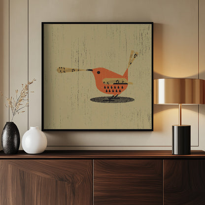 Singing Bird - Poster / Art Print - interiör