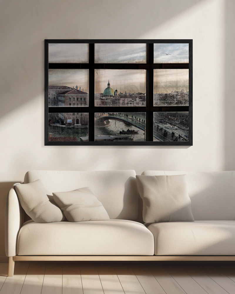 Venice Window - Poster / Art Print - interiör