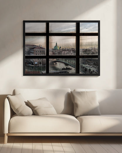Venice Window - Poster / Art Print - interiör