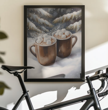 Hot Cocoa - Poster / Art Print - interiör