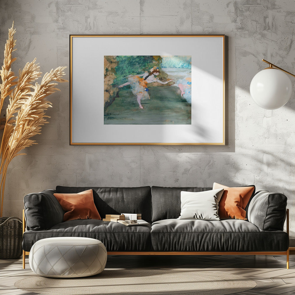 Dancer Onstage - Poster / Art Print - interiör