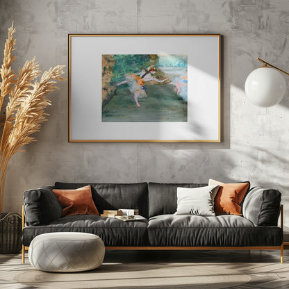 Dancer Onstage - Poster / Art Print - interiör
