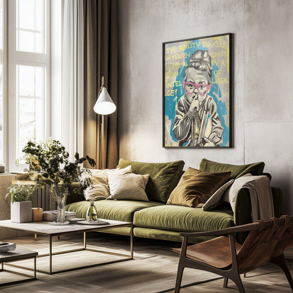 Sign of intelligence - Poster / Art Print - interiör