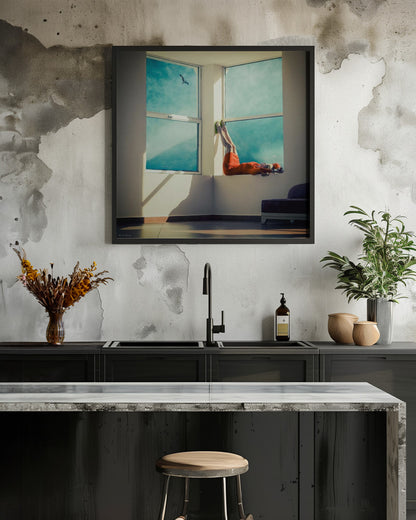 room with a view - Poster / Art Print - interiör