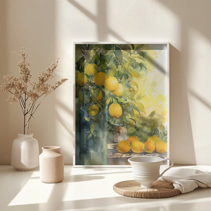 The Lemon Room - Poster / Art Print - interiör