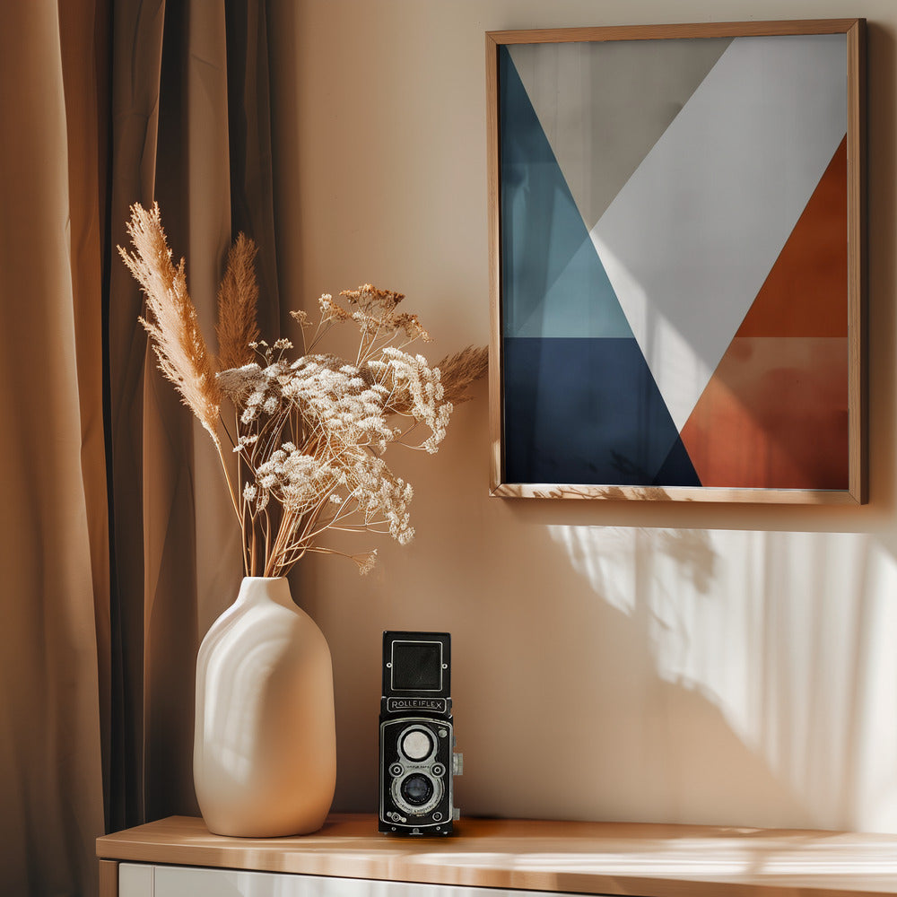 Perfect Geometric Shapes No 3 - Poster / Art Print - interiör