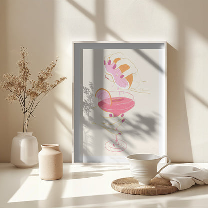 Jlr Cocktail - Poster / Art Print - interiör