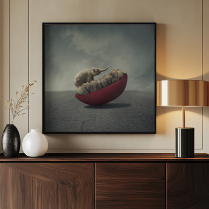 Life is a balance - Poster / Art Print - interiör