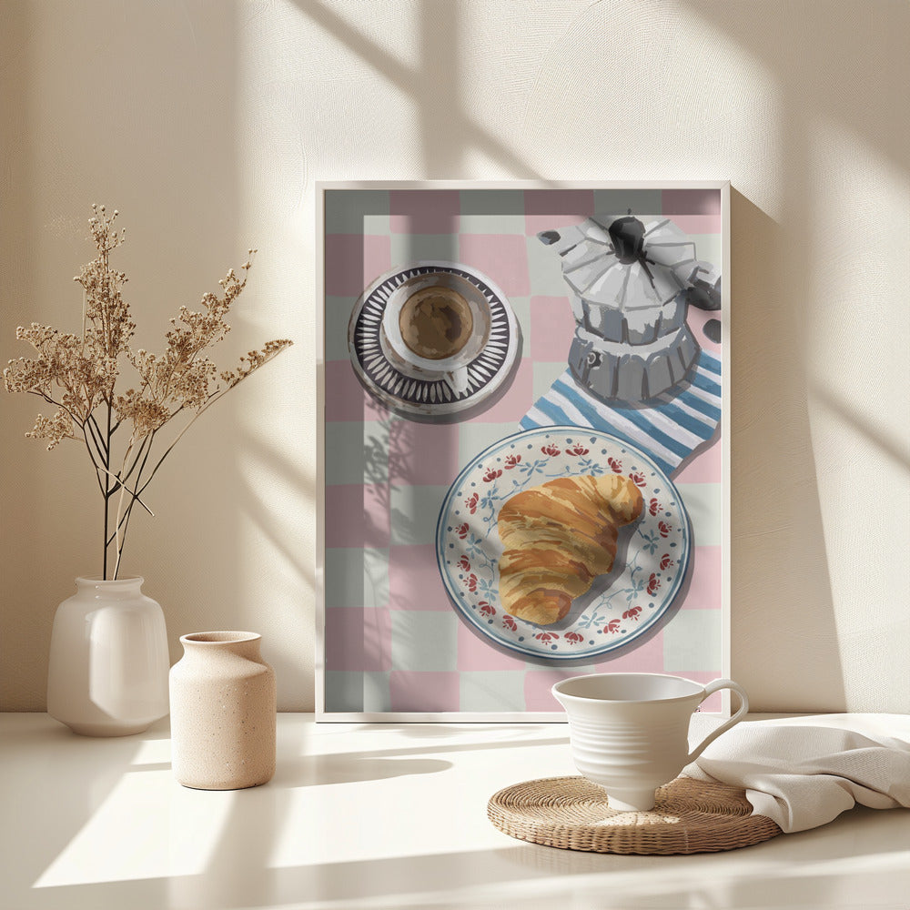 Frenchbreakfast Ratio2x3 - Poster / Art Print - interiör