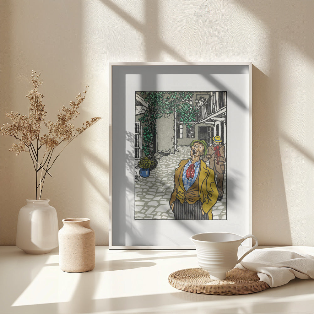 Naturally Gifted Singer - Poster / Art Print - interiör