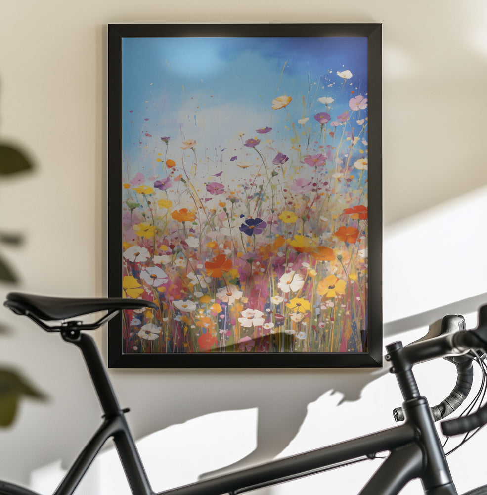 Wildflower Meadow - Poster / Art Print - interiör
