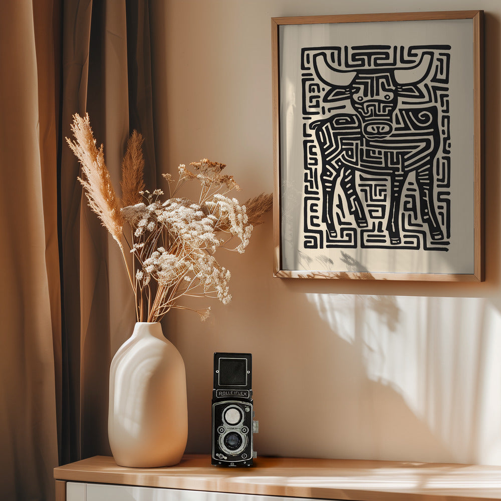 Taurus No 2 - Poster / Art Print - interiör