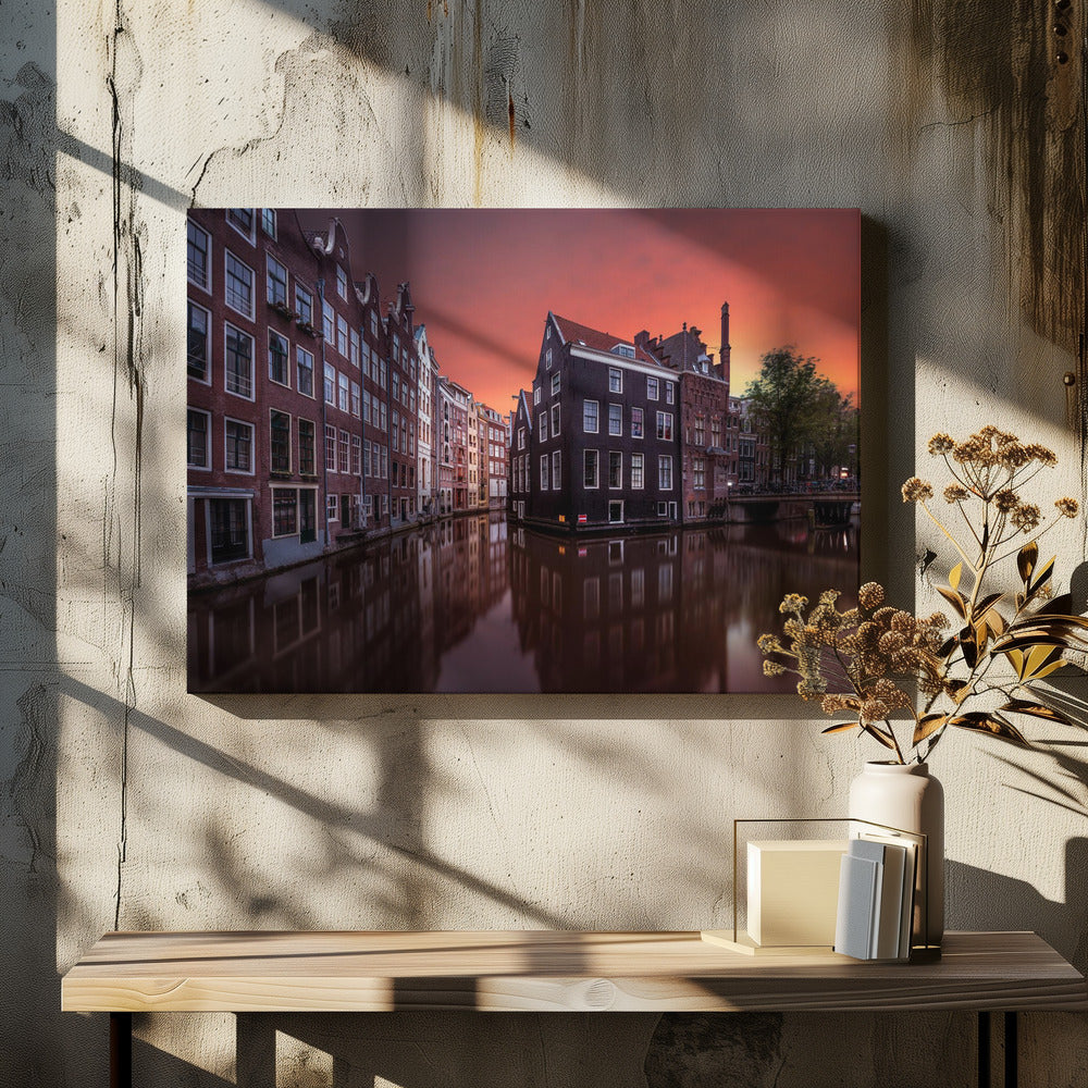 Amsterdam Dawn - Poster / Art Print - interiör