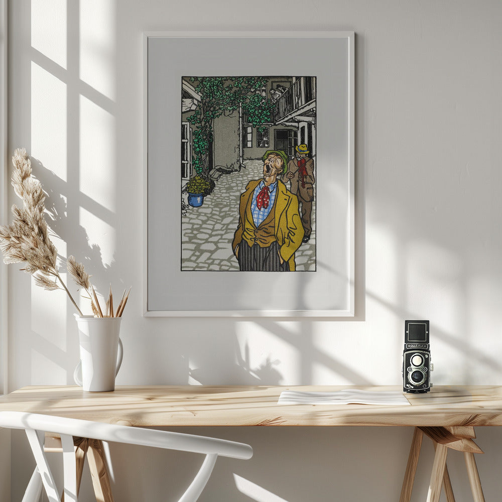 Naturally Gifted Singer - Poster / Art Print - interiör