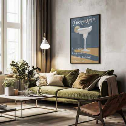 Margarita - Poster / Art Print - interiör
