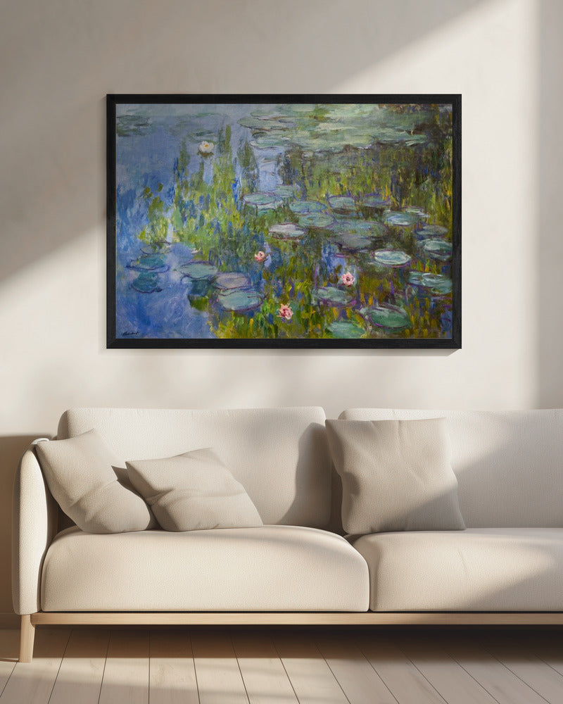 Water Lilies 1915 - Poster / Art Print - interiör