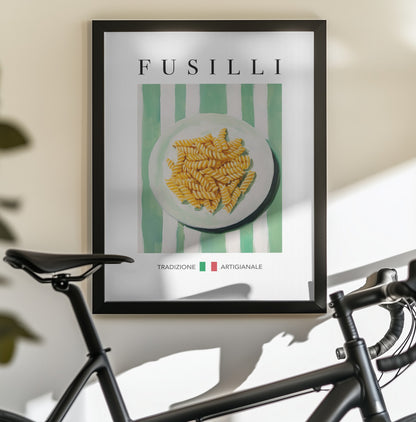 Fusilli - Poster / Art Print - interiör